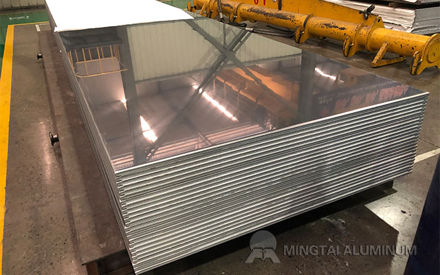 mirror polished aluminum sheet