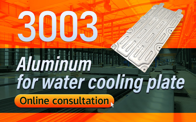 3003 Aluminum Plate for Water Cooling Plate